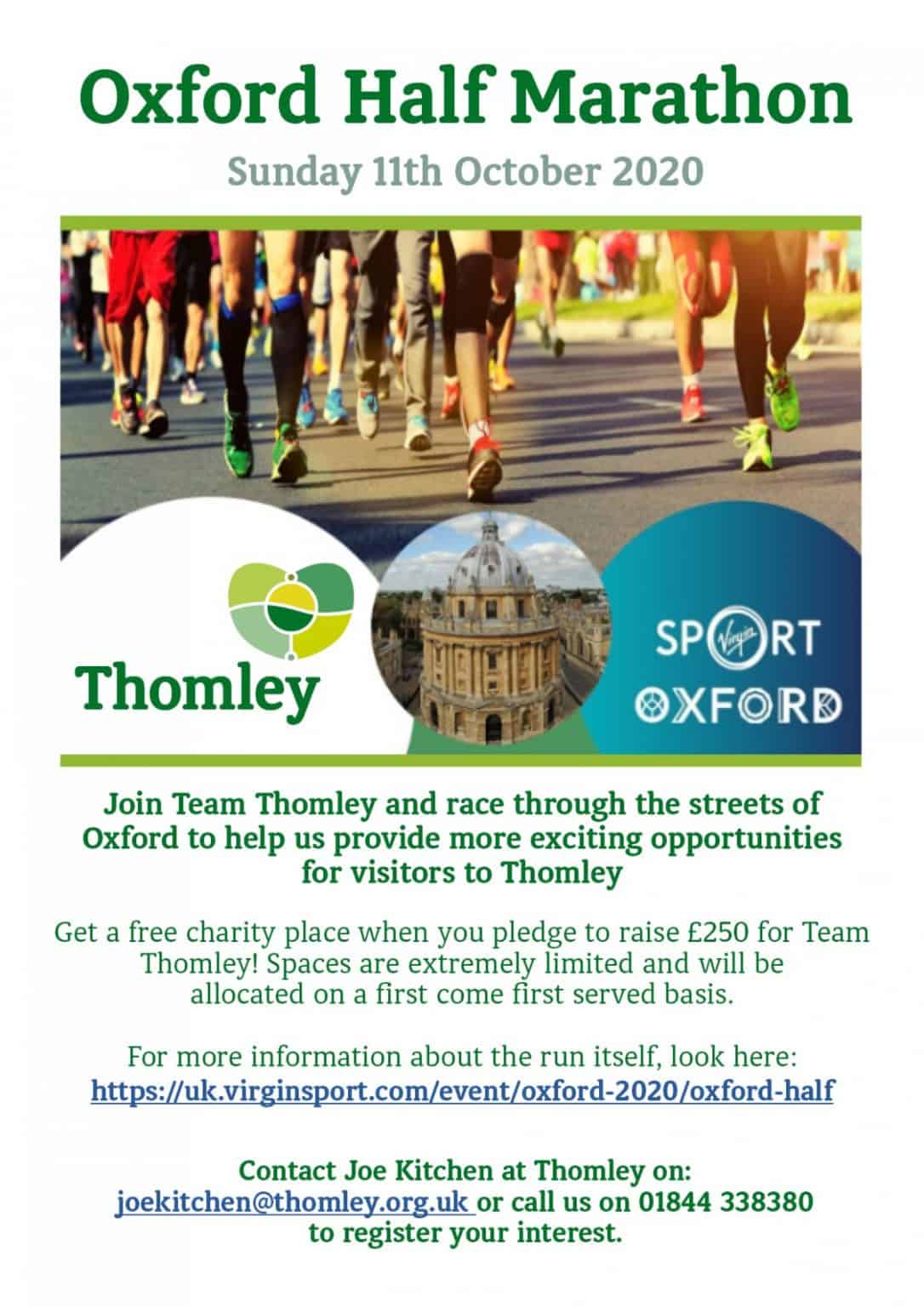 Oxford Half Marathon 2020 Thomley